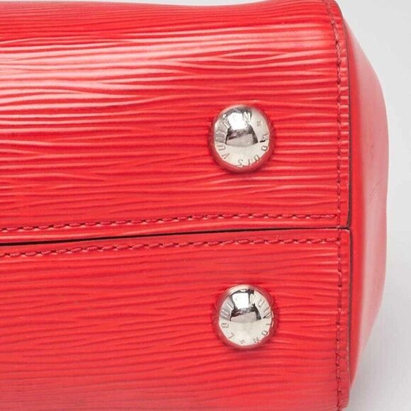 Louis Vuitton Coquelicot Epi Leather Cluny BB Bag - Picture 10 of 12